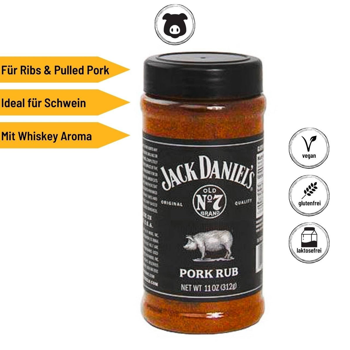 Jack Daniel's Pork Rub, 312g - grillstir.comJack Daniel's Pork Rub, 312gJack Daniel'sgrillstir.comJD - PR0078342017604