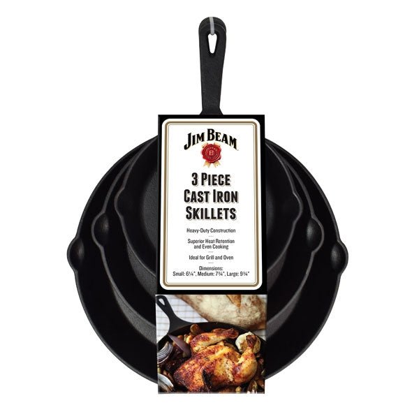 Jim Beam Gusspfannen 3er Set - grillstir.comJim Beam Gusspfannen 3er SetGrillstargrillstir.comjb701731