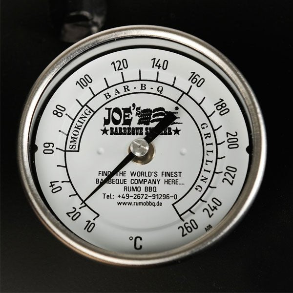 Joe´s Barbeque Thermometer, 3" Edelstahl - grillstir.comJoe´s Barbeque Thermometer, 3" EdelstahlJoe´s Barbequegrillstir.comJS - 30004250033100352