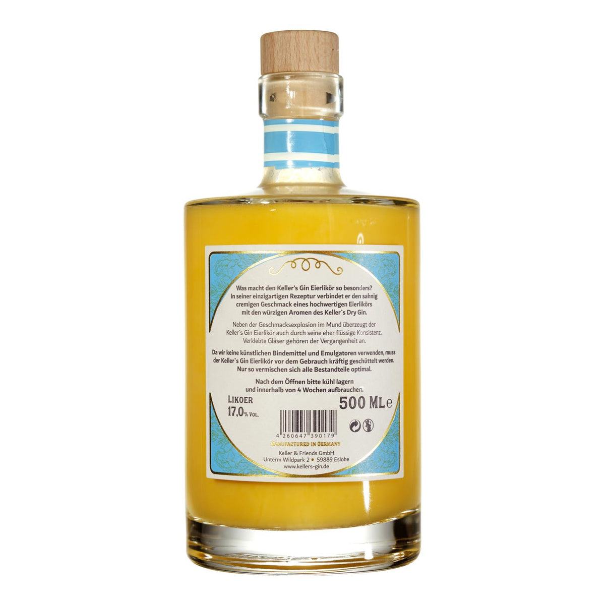 Keller´s Gin Eierlikör 0,5 Liter - grillstir.comKeller´s Gin Eierlikör 0,5 LiterKellergrillstir.com4002014260647390179