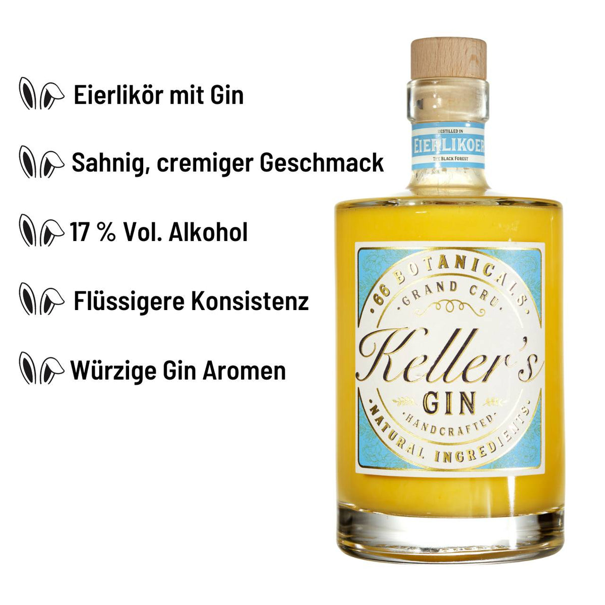 Keller´s Gin Eierlikör 0,5 Liter - grillstir.comKeller´s Gin Eierlikör 0,5 LiterKellergrillstir.com4002014260647390179