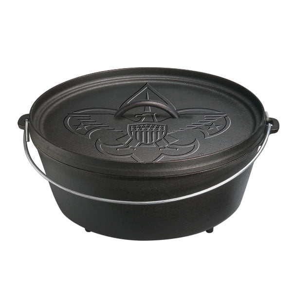 Lodge Camp Dutch Oven (flach), mit Boy Scout Logo - grillstir.comLodge Camp Dutch Oven (flach), mit Boy Scout LogoLodgegrillstir.comL - 12CO3BS0075536381213