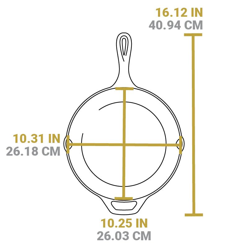 Lodge Gusspfanne, 26cm - grillstir.comLodge Gusspfanne, 26cmGrillzubehörLodgegrillstir.com