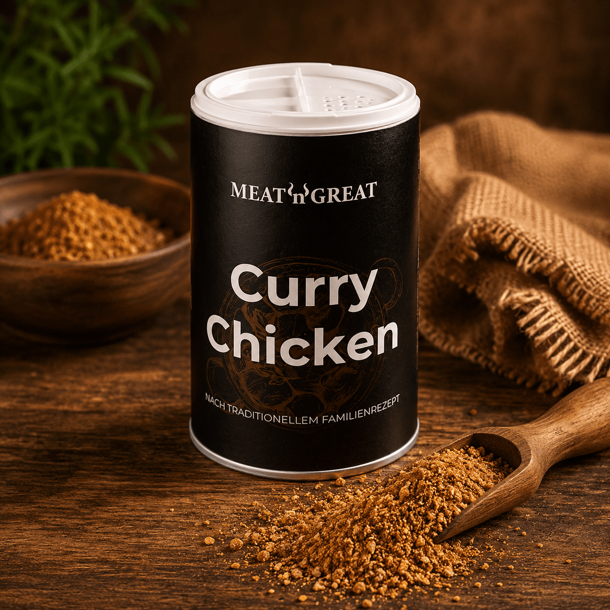 Meat 'n' Great Curry Chicken, Streuer, 100g - grillstir.comMeat 'n' Great Curry Chicken, Streuer, 100gMeat 'n' Greatgrillstir.com