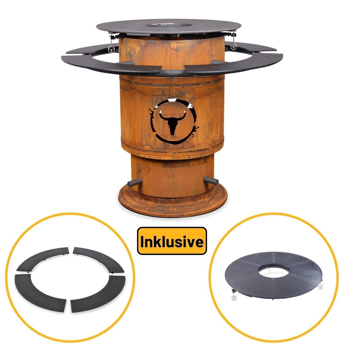 Moesta Bandit FirePlace inkl. Ablagen PaperPlank, schwarz & BBQ - Disk - grillstir.comMoesta Bandit FirePlace inkl. Ablagen PaperPlank, schwarz & BBQ - DiskMoestagrillstir.com199304260664772569