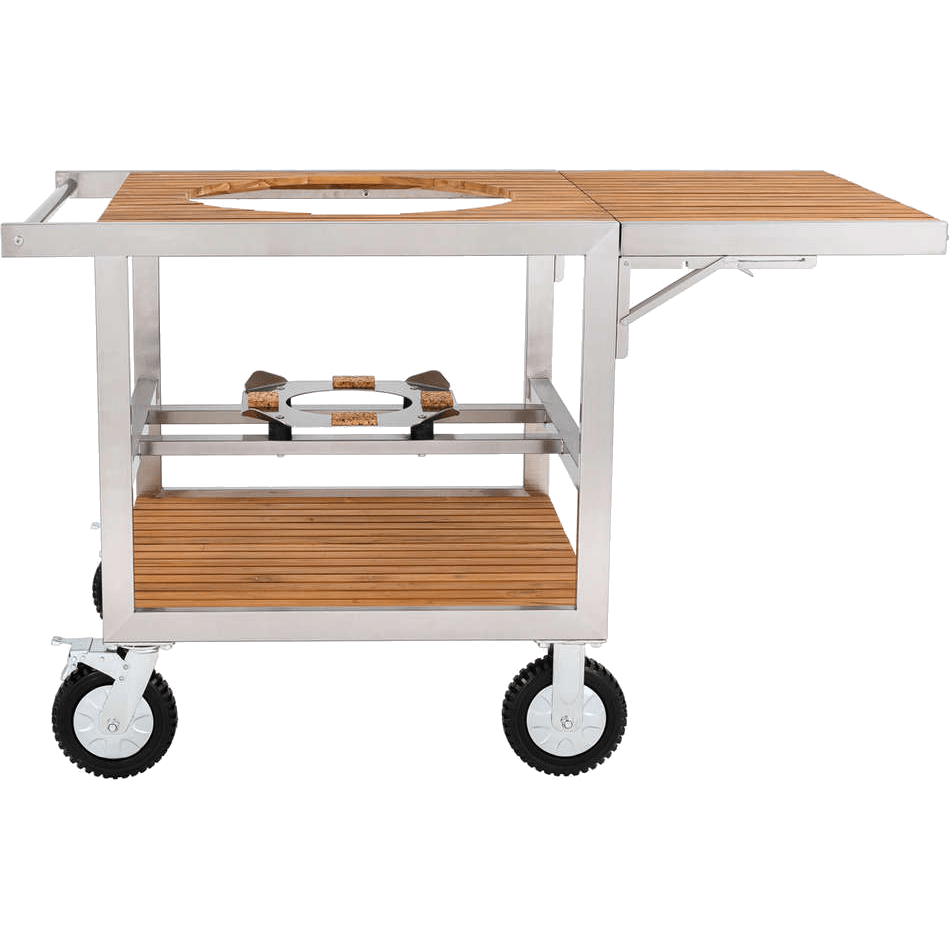 Monolith Buggy aus Edelstahl & Teak, Classic - grillstir.comMonolith Buggy aus Edelstahl & Teak, ClassicGrillzubehörMonolithgrillstir.com