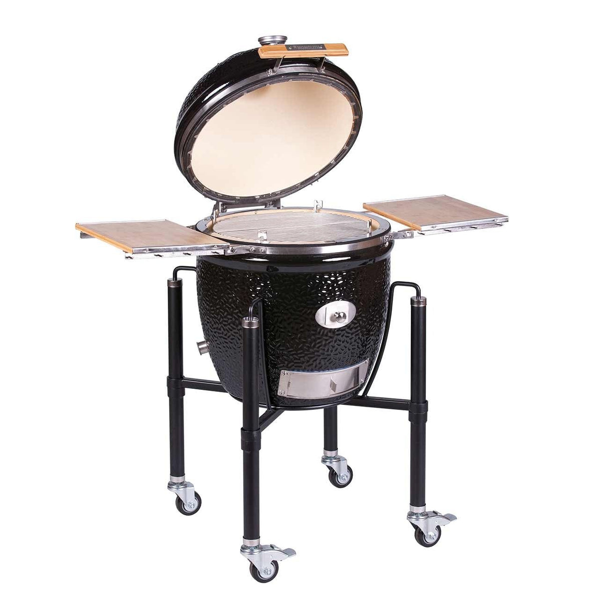 Monolith Classic Pro - Serie 2.0 – Schwarz mit Gestell - grillstir.comMonolith Classic Pro - Serie 2.0 – Schwarz mit GestellMonolithgrillstir.com121001 - BLACKM4260444583330