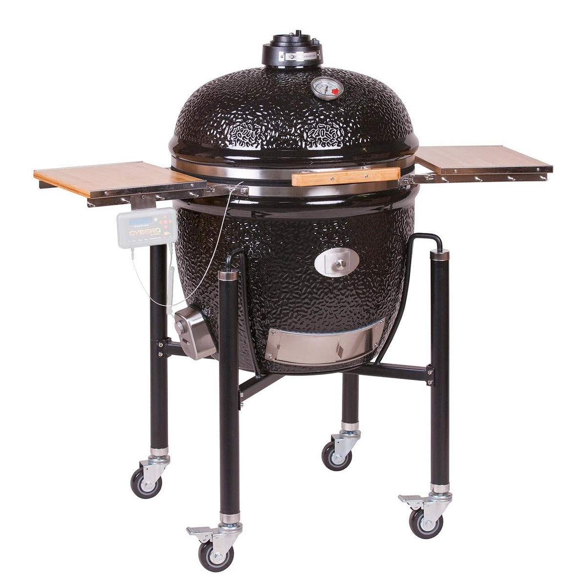 Monolith LeChef BBQ Guru Pro 2.0 - Schwarz inkl. Gestell & Seitentische - grillstir.comMonolith LeChef BBQ Guru Pro 2.0 - Schwarz inkl. Gestell & SeitentischeMonolithgrillstir.com129030m - BLACK4260444583439