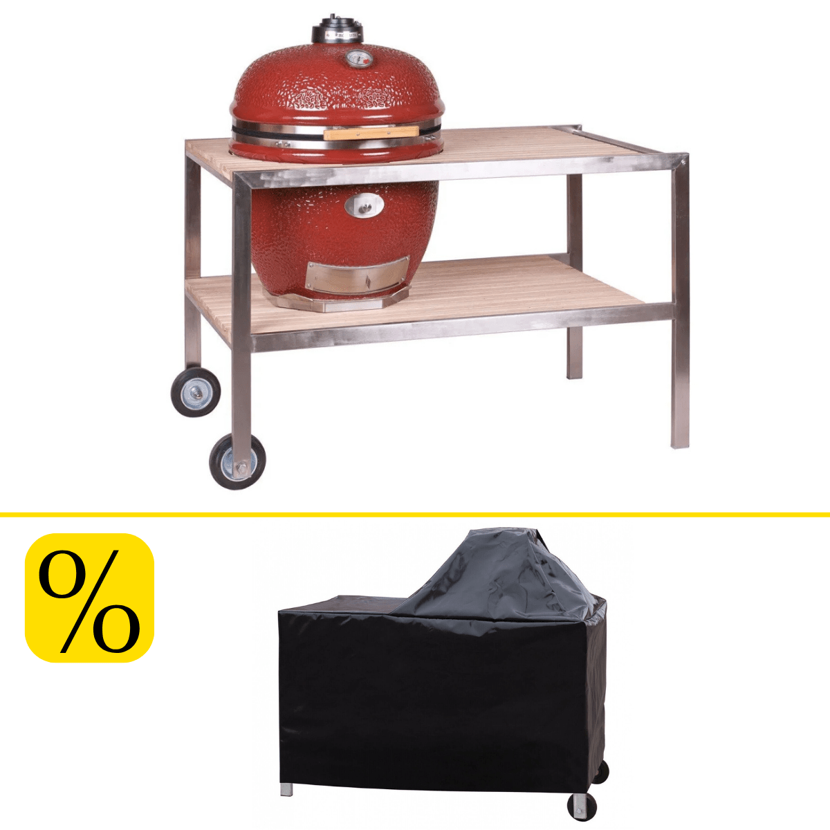 Monolith LeChef Rot Pro 2.0 inklusive Tisch und Abdeckhaube - grillstir.comMonolith LeChef Rot Pro 2.0 inklusive Tisch und Abdeckhaubegrillstir.comgrillstir.com