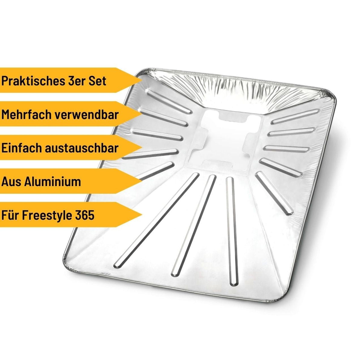 Napoleon 3er Set Alueinsatz für Freestyle 365 Fettwanne - grillstir.comNapoleon 3er Set Alueinsatz für Freestyle 365 FettwanneNapoleongrillstir.com620260629162620262
