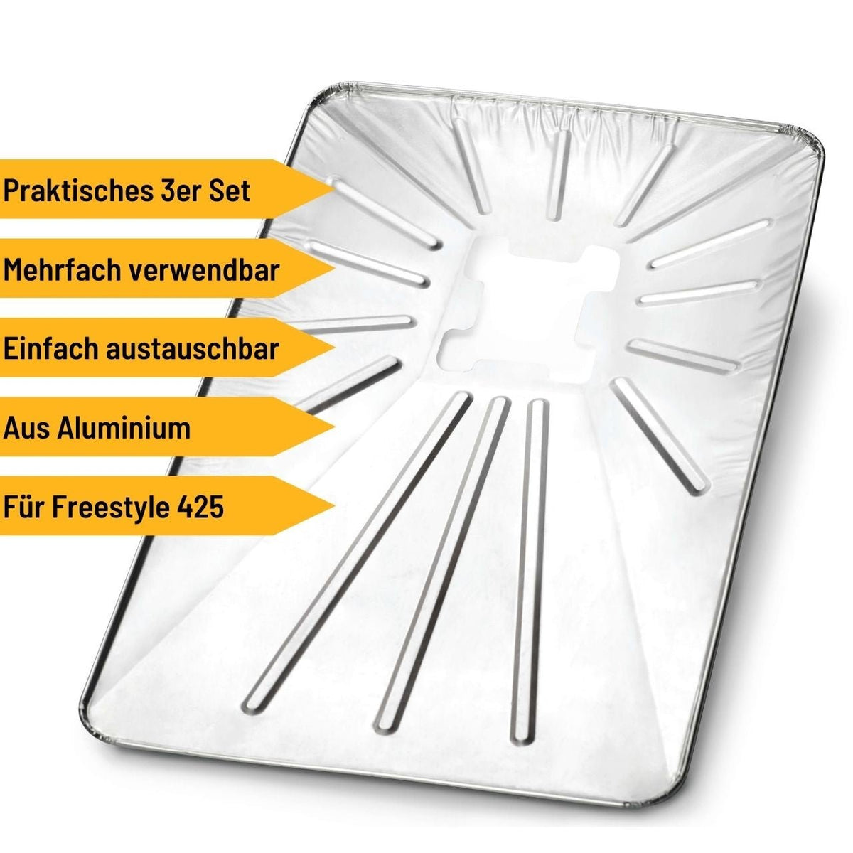 Napoleon 3er Set Alueinsatz für Freestyle 425 Fettwanne - grillstir.comNapoleon 3er Set Alueinsatz für Freestyle 425 FettwanneNapoleongrillstir.com620290629162620293