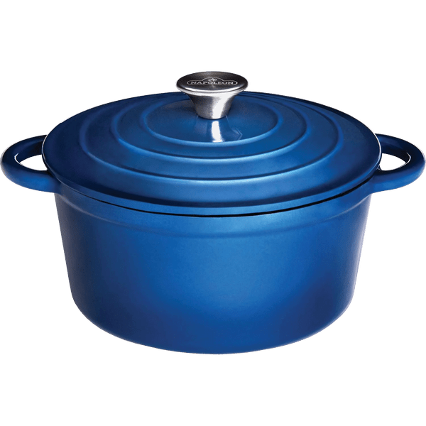 Napoleon Bräter aus Gusseisen, emailliert, Ø 23 cm, 4 Liter - grillstir.comNapoleon Bräter aus Gusseisen, emailliert, Ø 23 cm, 4 LiterNapoleongrillstir.com