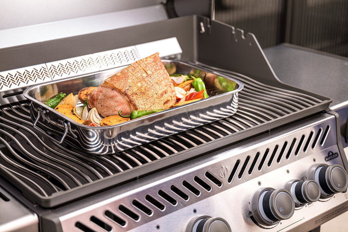 Napoleon Edelstahl - Bräter mit Rost - grillstir.comNapoleon Edelstahl - Bräter mit RostNapoleongrillstir.com560380629162560384