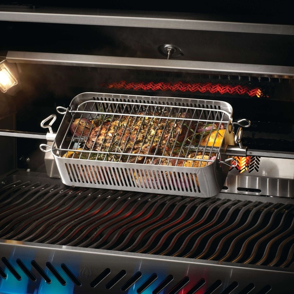Napoleon Edelstahl - Grillkorb für Drehspieß, einstellbar - grillstir.comNapoleon Edelstahl - Grillkorb für Drehspieß, einstellbarNapoleongrillstir.com570130629162570130