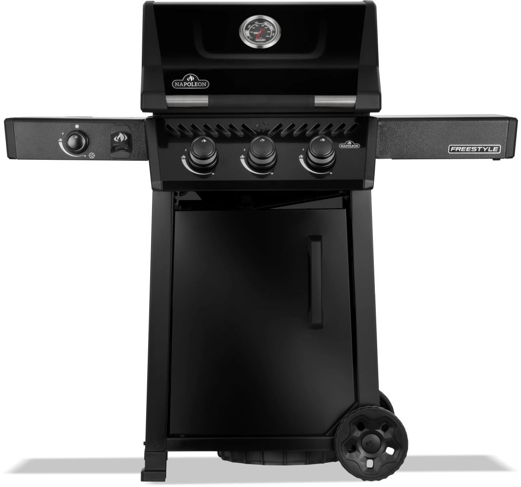 Napoleon Freestyle 365, 3 Hauptbrenner Seitenbrenner und Tür, schwarz | 2026 - grillstir.comNapoleon Freestyle 365, 3 Hauptbrenner Seitenbrenner und Tür, schwarz | 2026GrillNapoleongrillstir.com