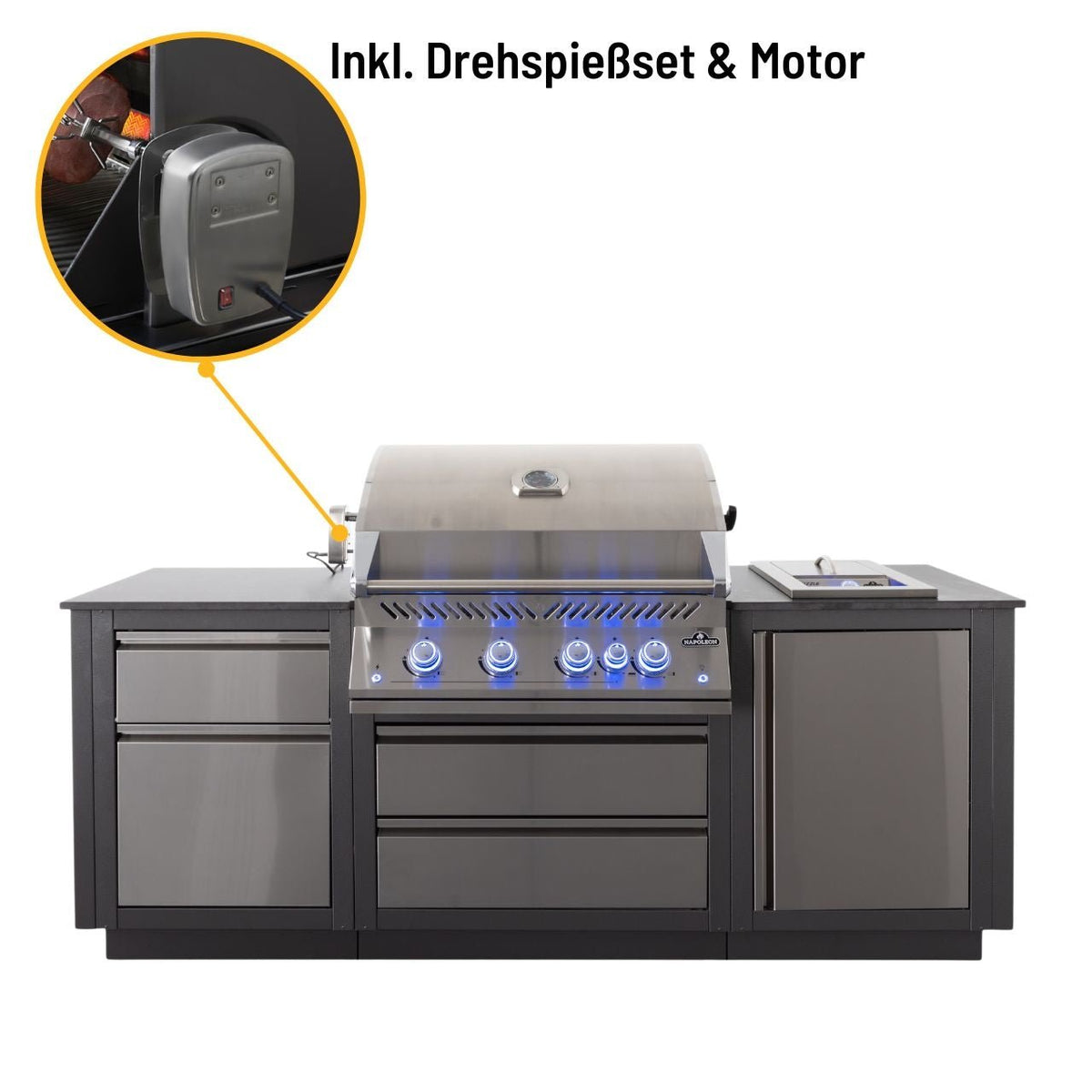 Napoleon Oasis Compact 700 - Series 32" mit Einbau Sizzle Zone - grillstir.comNapoleon Oasis Compact 700 - Series 32" mit Einbau Sizzle ZoneNapoleongrillstir.comODK105 - BIG32P - DE0629162148315