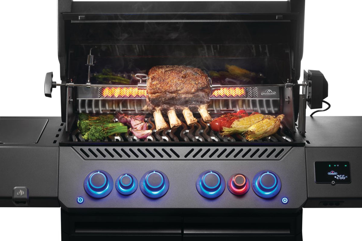 Napoleon Phantom, Prestige 500, Connected, gegossenem Edelstahl Rosten, Mattschwarz - grillstir.comNapoleon Phantom, Prestige 500, Connected, gegossenem Edelstahl Rosten, MattschwarzNapoleongrillstir.com