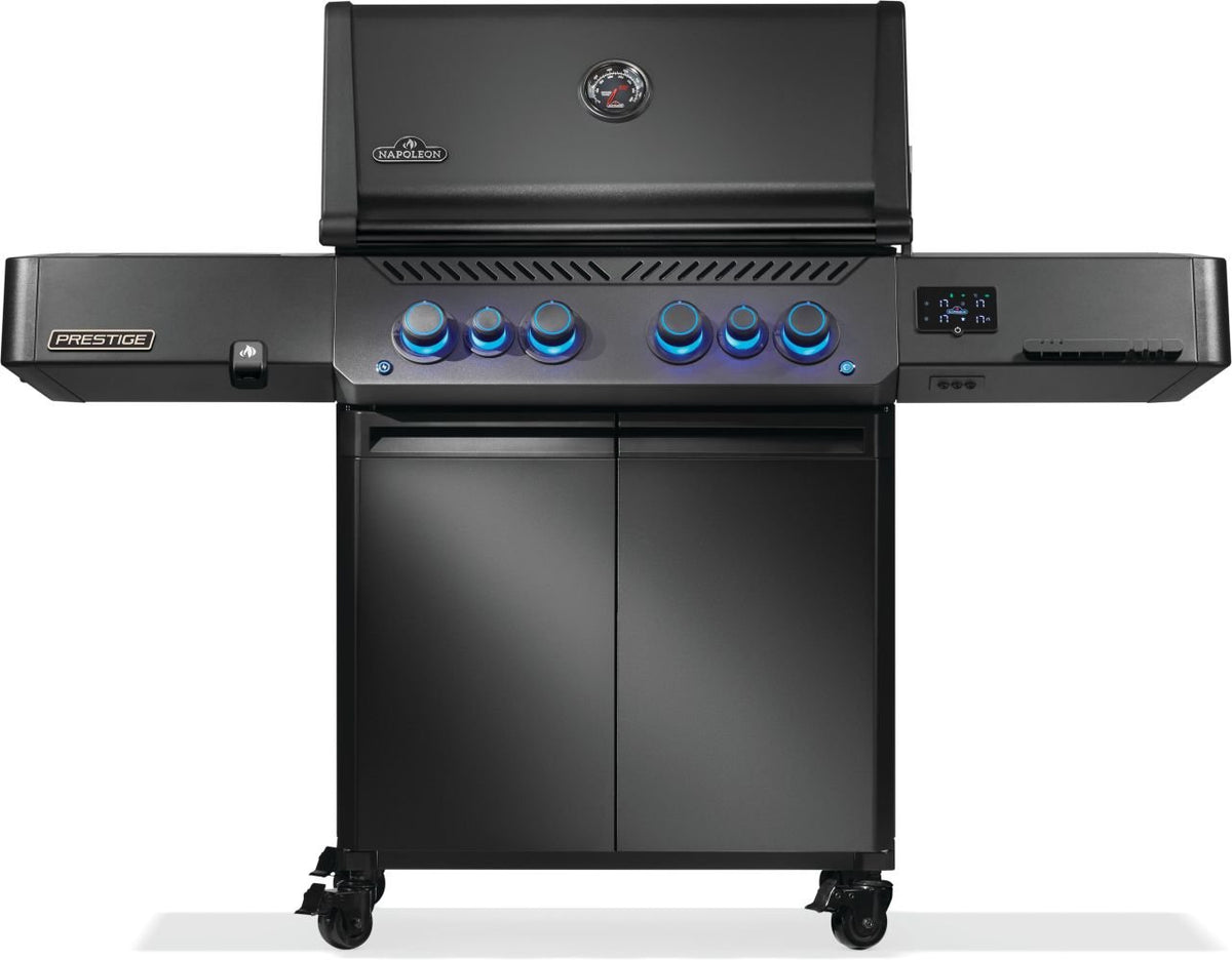 Napoleon Phantom, Prestige 500, Connected, gegossenem Edelstahl Rosten, Mattschwarz - grillstir.comNapoleon Phantom, Prestige 500, Connected, gegossenem Edelstahl Rosten, MattschwarzNapoleongrillstir.com