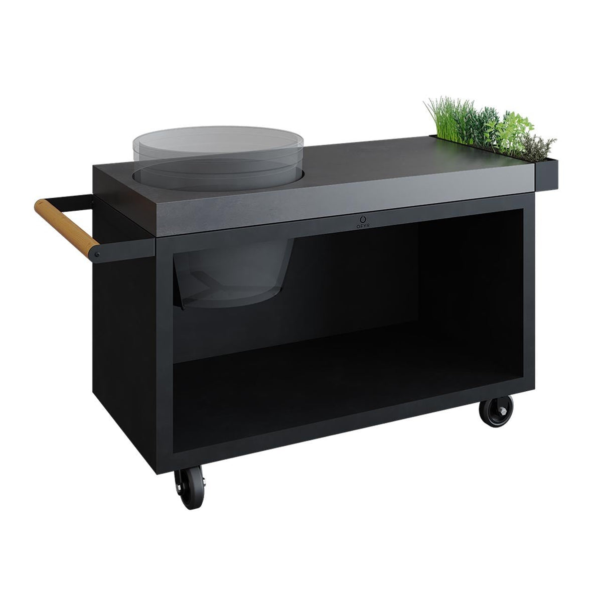 OFYR Kamado Table Black 135 PRO Concrete BGE - grillstir.comOFYR Kamado Table Black 135 PRO Concrete BGEOFYRgrillstir.comO - K - T - B - 135 - PRO - CC - BGE6011410618611