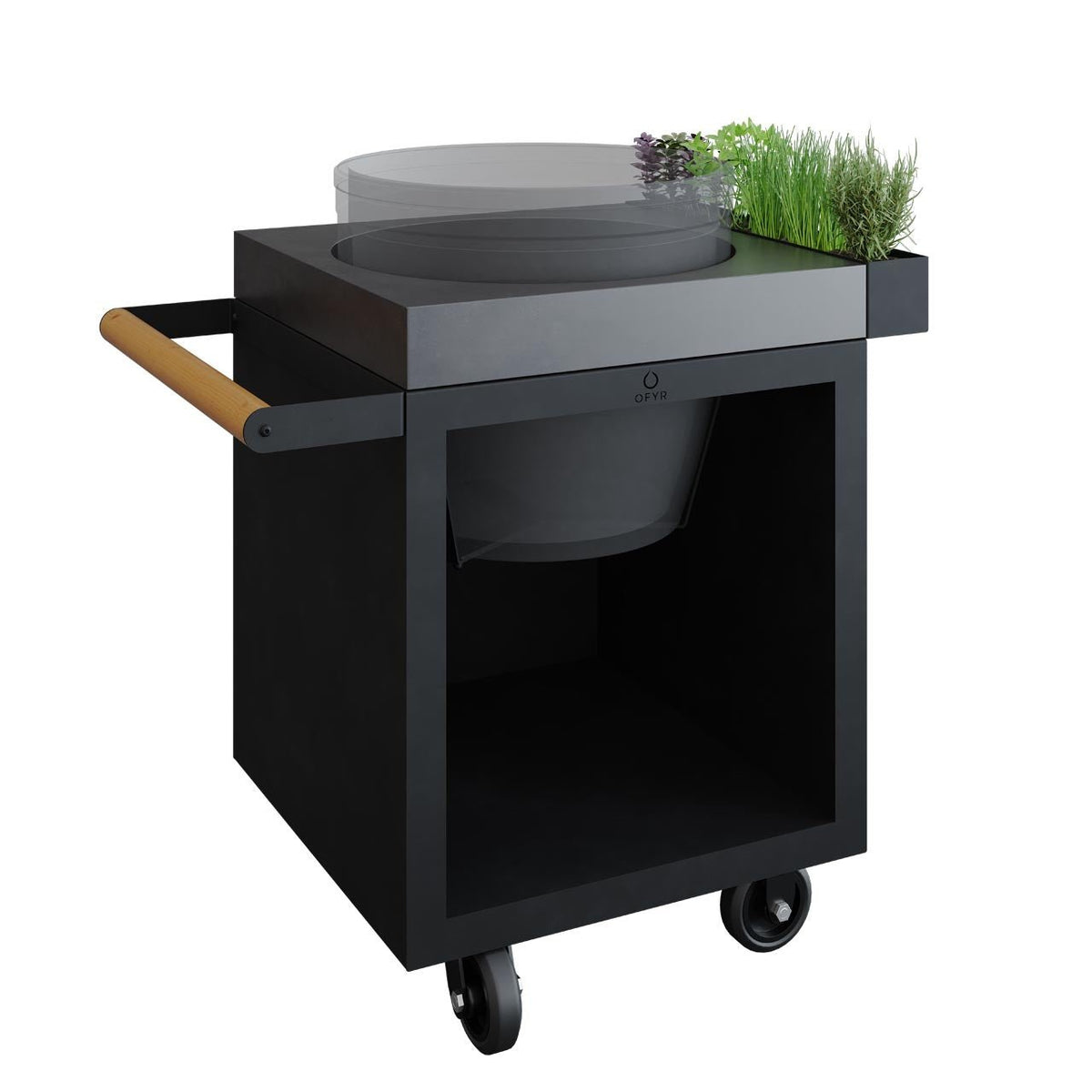 OFYR Kamado Table Black 65 PRO Concrete BGE - grillstir.comOFYR Kamado Table Black 65 PRO Concrete BGEOFYRgrillstir.comO - K - T - B - 65 - PRO - CC - BGE6011403724763