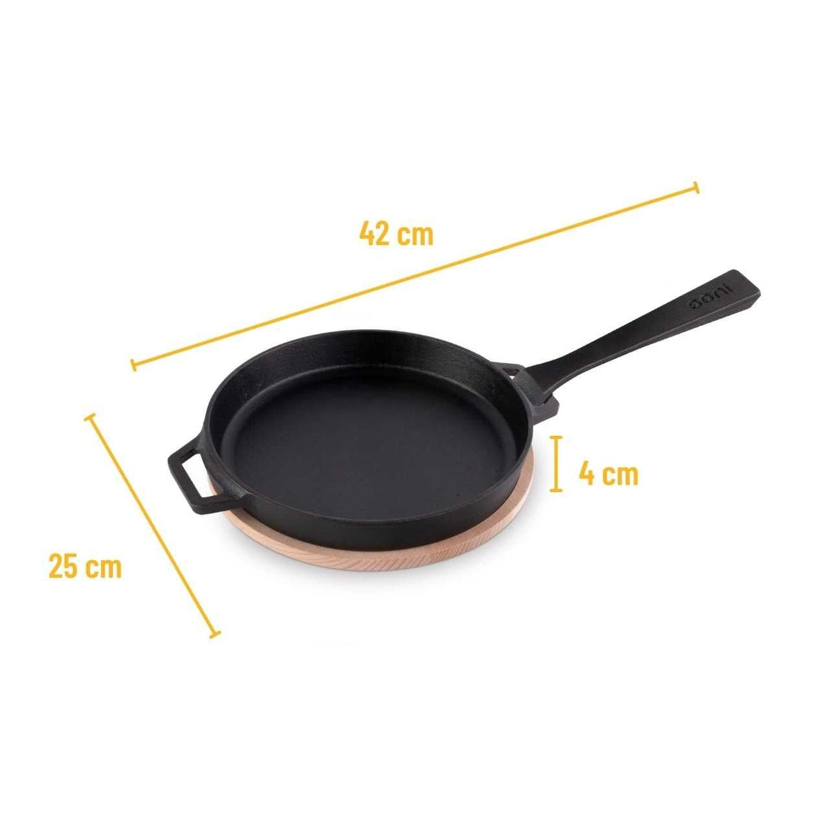 Ooni Gusseisenpfanne - grillstir.comOoni GusseisenpfanneOonigrillstir.comUU - P09F005060568342566