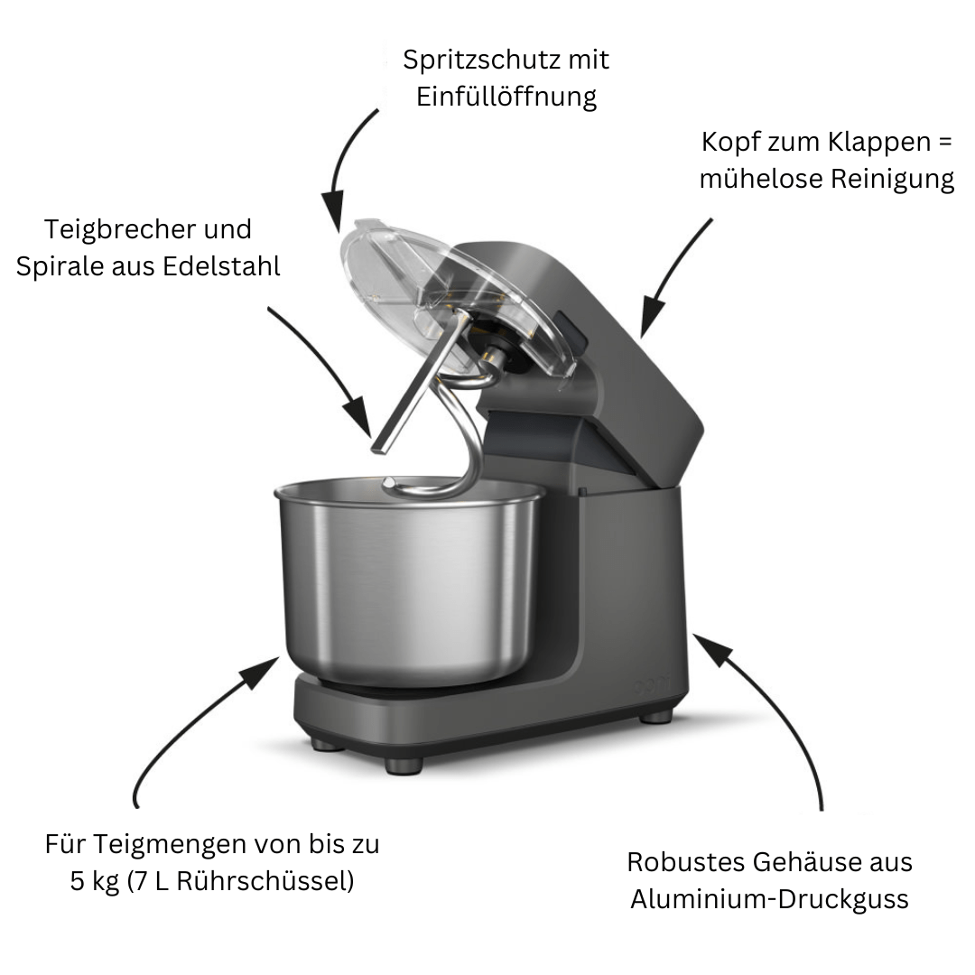 Ooni Halo Pro Spiral - Knetmaschine & Küchenmaschine Polar Weiß - grillstir.comOoni Halo Pro Spiral - Knetmaschine & Küchenmaschine Polar WeißKnetmaschineOonigrillstir.com