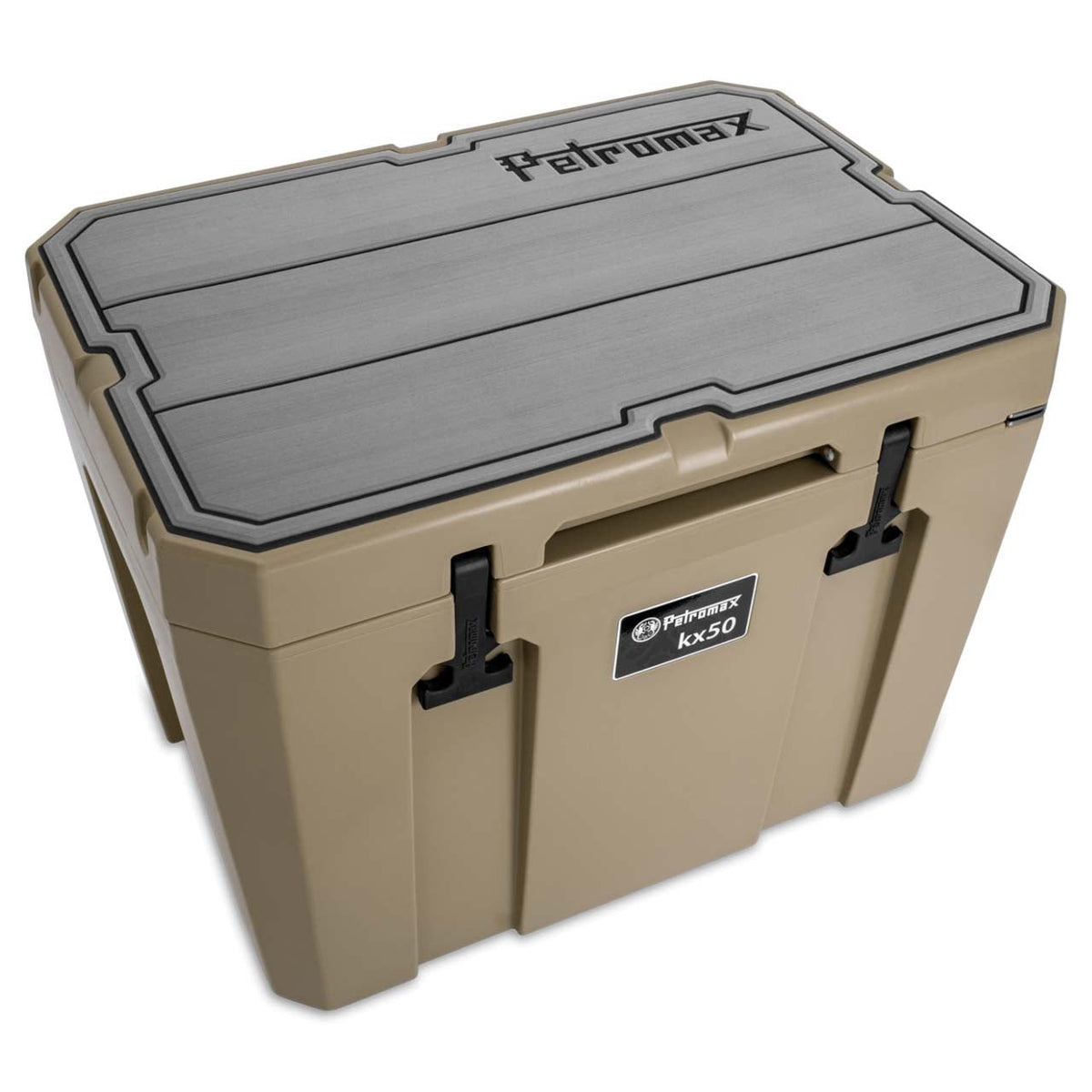 Petromax Haftauflage für Kühlbox kx50, grau mit Linienstruktur - grillstir.comPetromax Haftauflage für Kühlbox kx50, grau mit LinienstrukturPetromaxgrillstir.comptkx50 - padg - l4250435790496