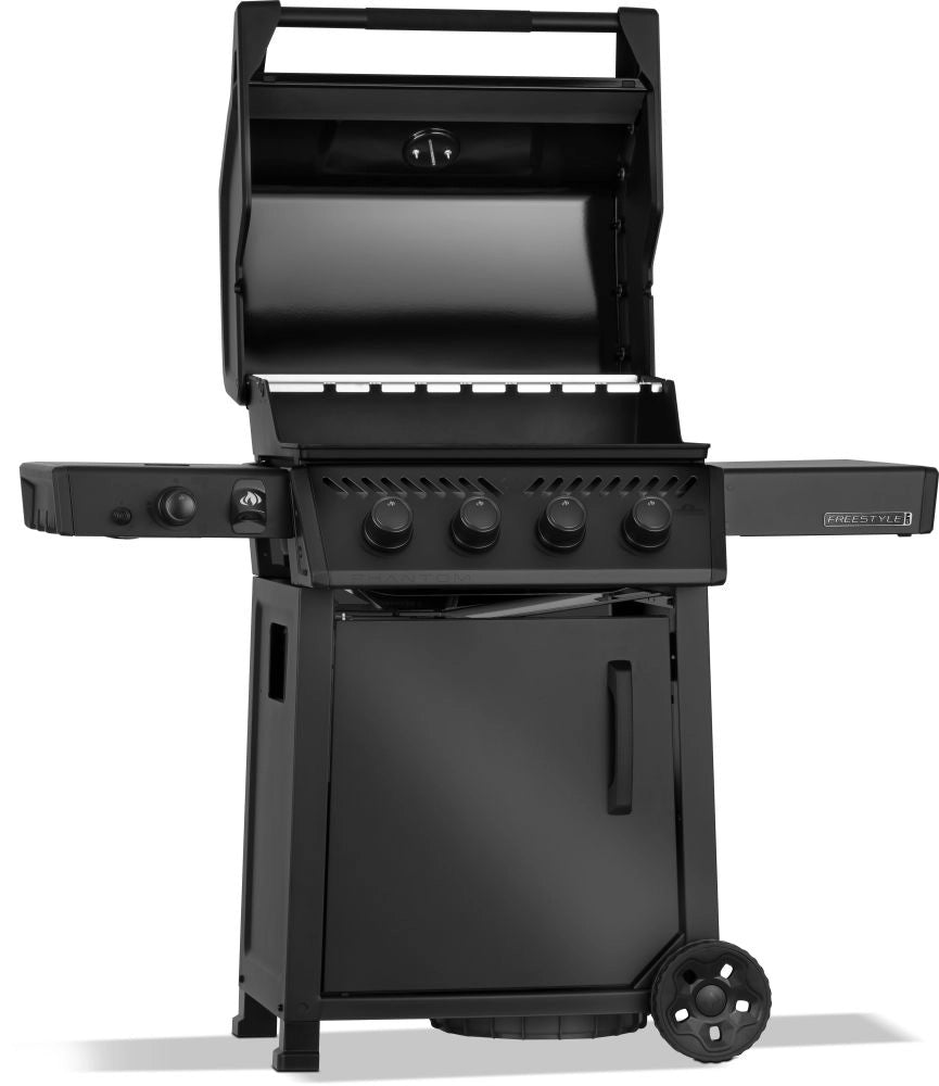 Phantom Freestyle PRO 425, mit Edelstahlrosten, Sizzle Zone und Tür, Mattschwarz | 2026 - grillstir.comPhantom Freestyle PRO 425, mit Edelstahlrosten, Sizzle Zone und Tür, Mattschwarz | 2026GrillNapoleongrillstir.com