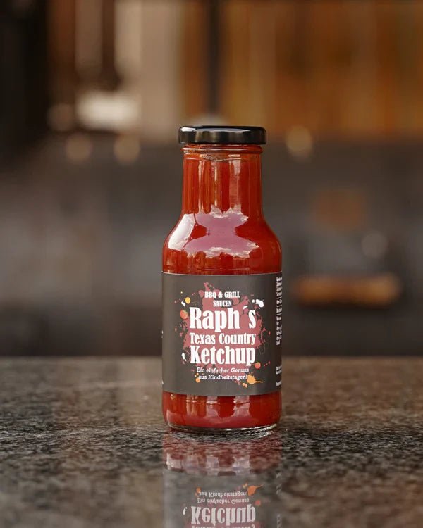 Raph's Texas Country Ketchup - grillstir.comRaph's Texas Country KetchupLebensmittelRaph's BBQgrillstir.com