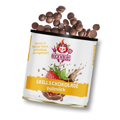 Rock 'n' Rubs Grillschokolade Vollmilch 200g - grillstir.comRock 'n' Rubs Grillschokolade Vollmilch 200gGewürzeRock 'n' Rubsgrillstir.com
