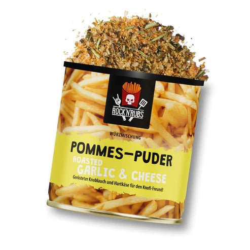 Rock 'n' Rubs Roasted Garlic & Cheese - 150 g - grillstir.comRock 'n' Rubs Roasted Garlic & Cheese - 150 gGewürzeRock 'n' Rubsgrillstir.com