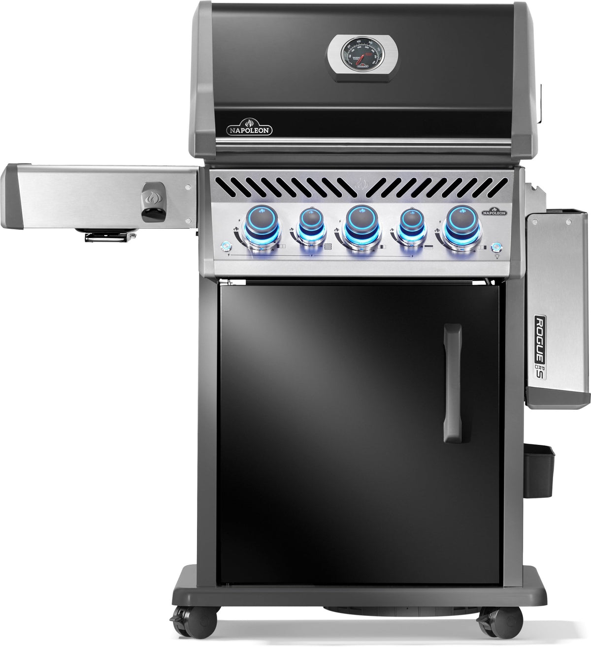 Rogue PRO - S 425 mit Gußrosten, Schwarz, inkl. Drehspieß - grillstir.comRogue PRO - S 425 mit Gußrosten, Schwarz, inkl. DrehspießNapoleongrillstir.comRPS425RSIBPK - 2 - DE - R0629162152329