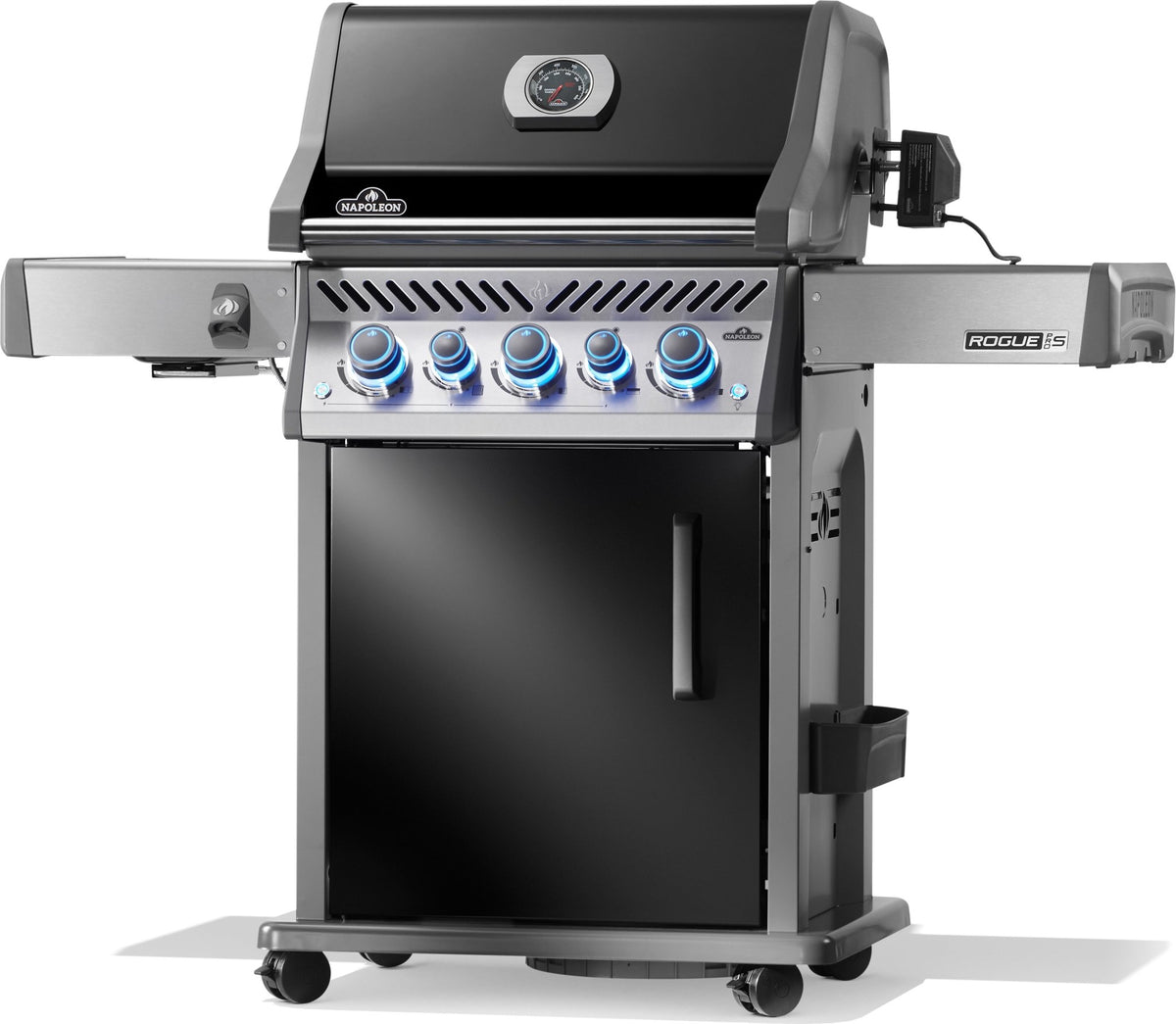 Rogue PRO - S 425 mit Gußrosten, Schwarz, inkl. Drehspieß - grillstir.comRogue PRO - S 425 mit Gußrosten, Schwarz, inkl. DrehspießNapoleongrillstir.comRPS425RSIBPK - 2 - DE - R0629162152329