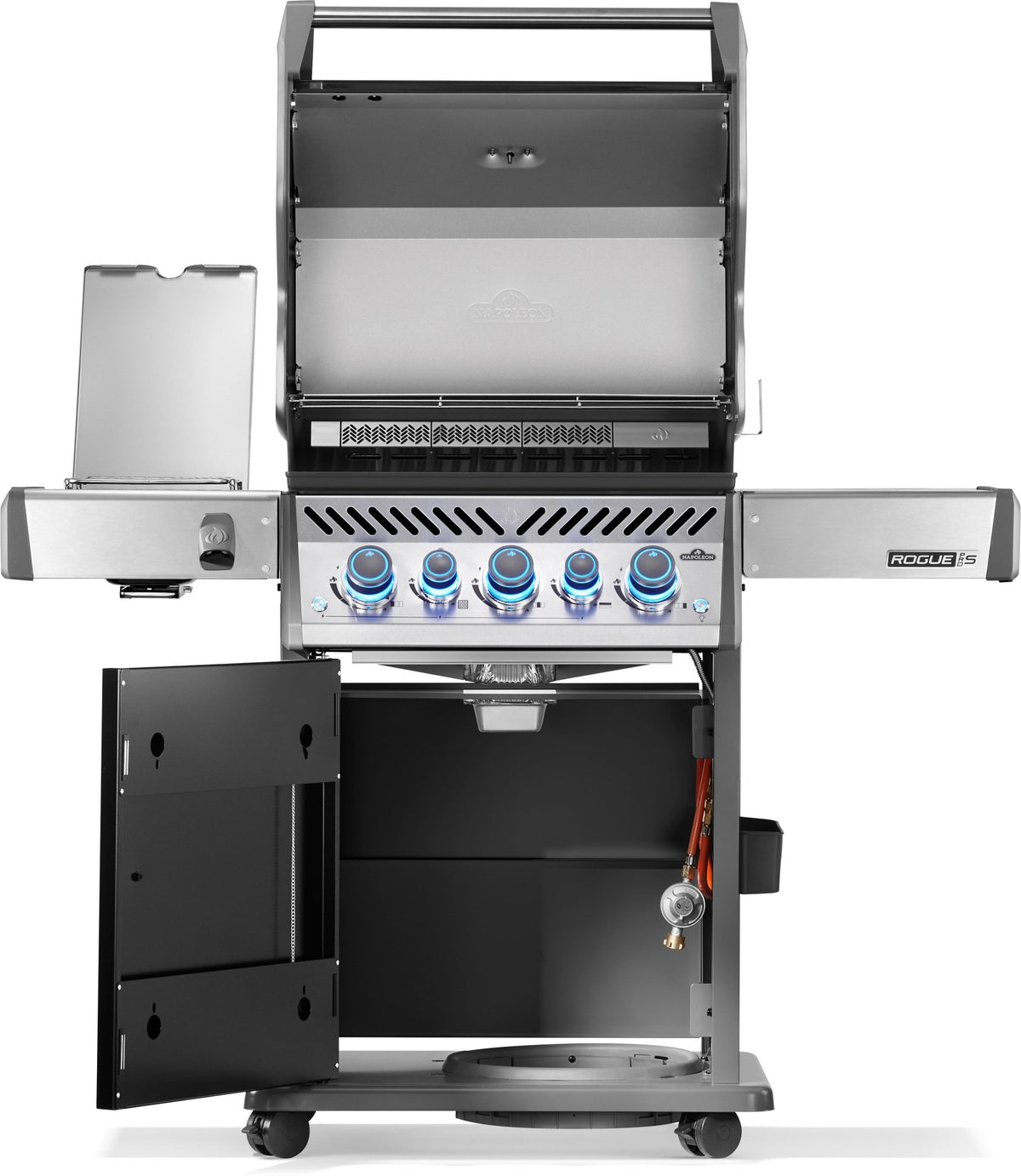 Rogue PRO - S 425 mit Gußrosten, Schwarz, inkl. Drehspieß - grillstir.comRogue PRO - S 425 mit Gußrosten, Schwarz, inkl. DrehspießNapoleongrillstir.comRPS425RSIBPK - 2 - DE - R0629162152329