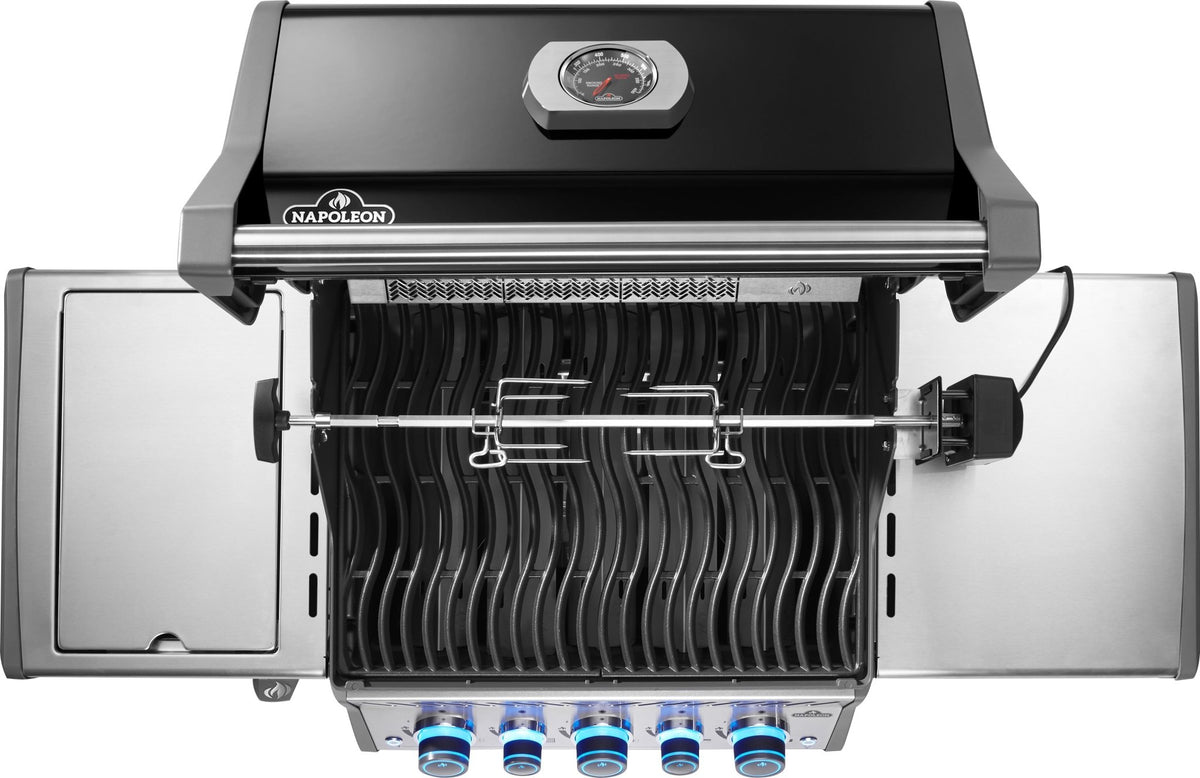 Rogue PRO - S 425 mit Gußrosten, Schwarz, inkl. Drehspieß - grillstir.comRogue PRO - S 425 mit Gußrosten, Schwarz, inkl. DrehspießNapoleongrillstir.comRPS425RSIBPK - 2 - DE - R0629162152329