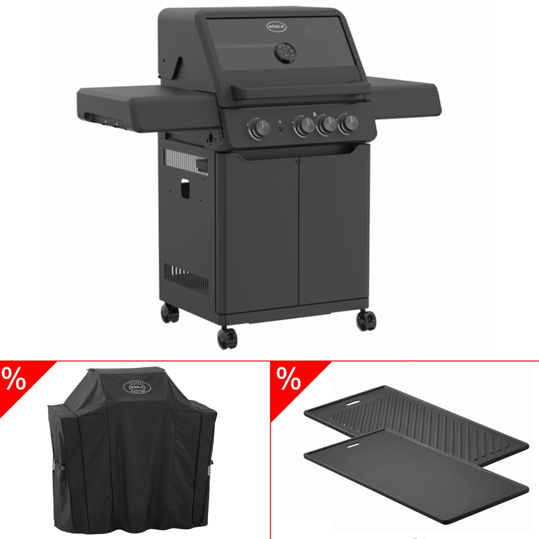 Rösle BBQ Station AllFlame Peer 3 Brenner Gasgrill - 50 mBar VORBESTELLER Bundle - grillstir.comRösle BBQ Station AllFlame Peer 3 Brenner Gasgrill - 50 mBar VORBESTELLER BundleGrillbundleRöslegrillstir.com
