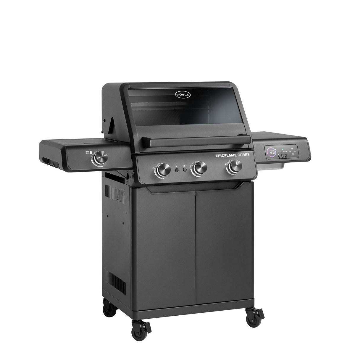 Rösle Epicflame Core 3 | Neustes Modell - grillstir.comRösle Epicflame Core 3 | Neustes ModellRöslegrillstir.com