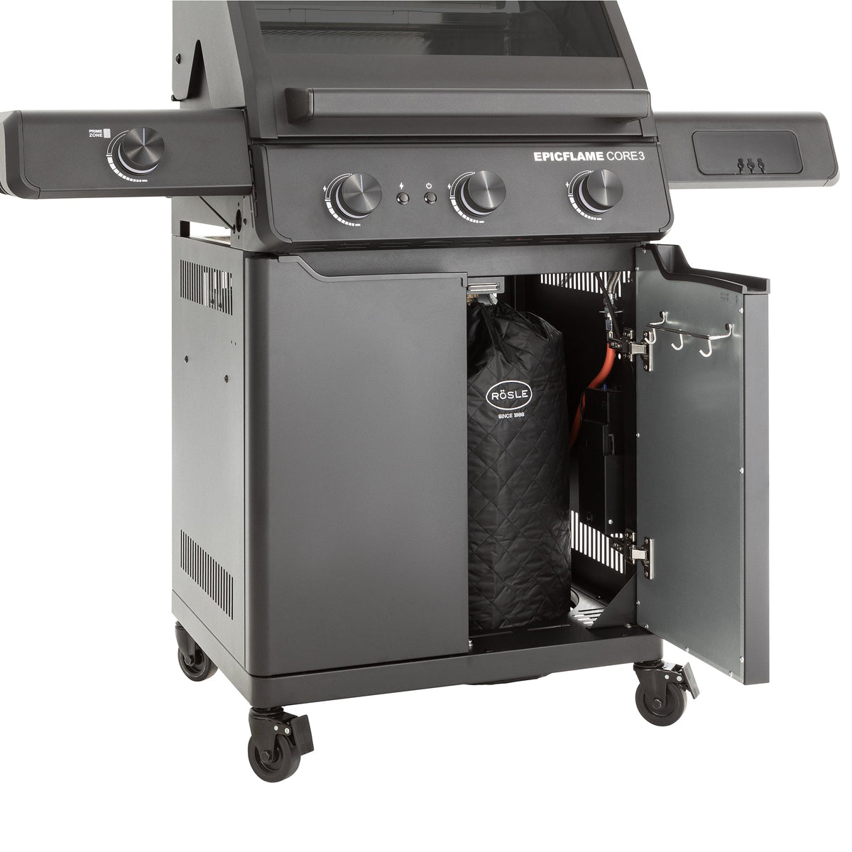 Rösle Epicflame Core 3 | Neustes Modell - grillstir.comRösle Epicflame Core 3 | Neustes ModellRöslegrillstir.com