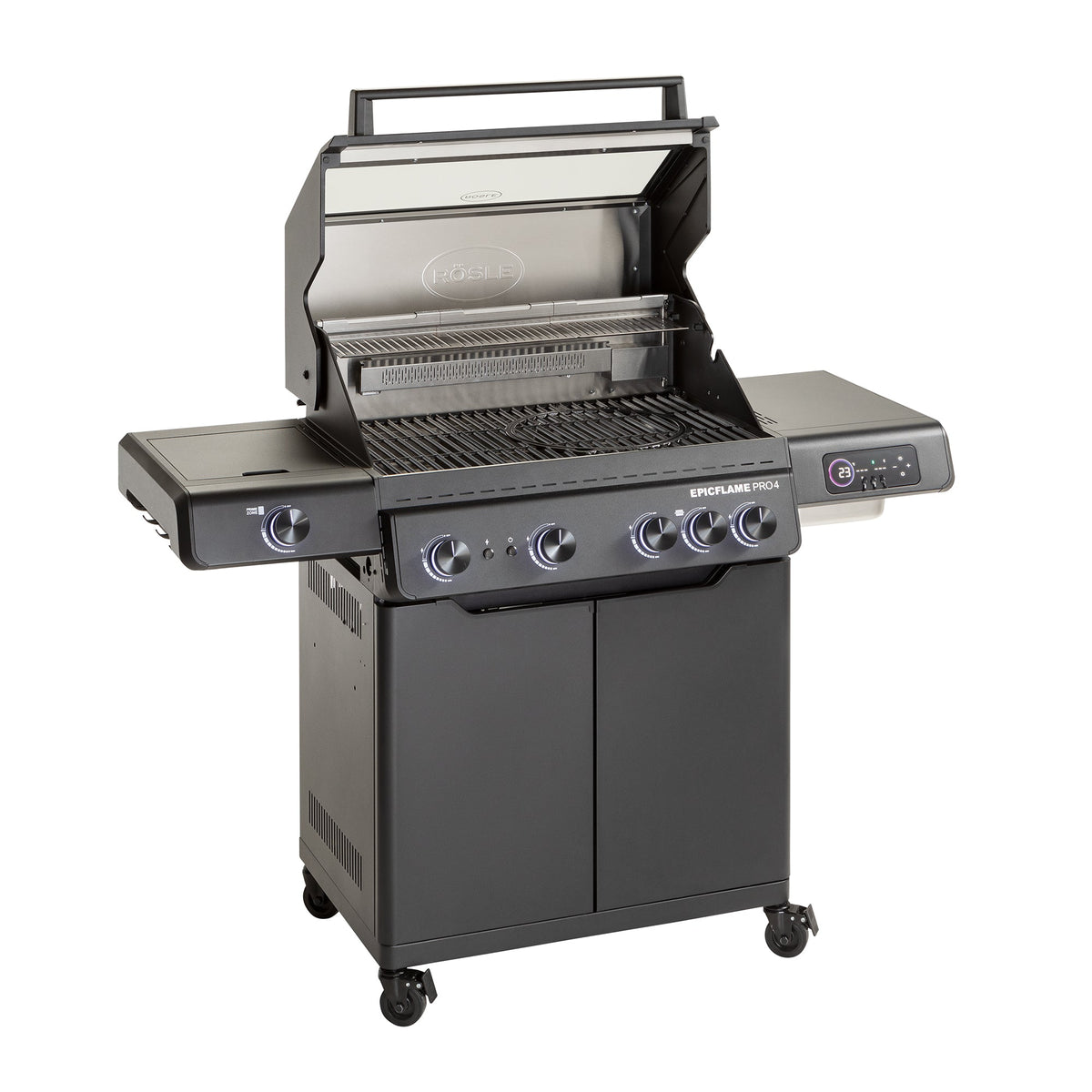 Rösle Epicflame Pro 4 | Neuestes Modell - grillstir.comRösle Epicflame Pro 4 | Neuestes ModellRöslegrillstir.com
