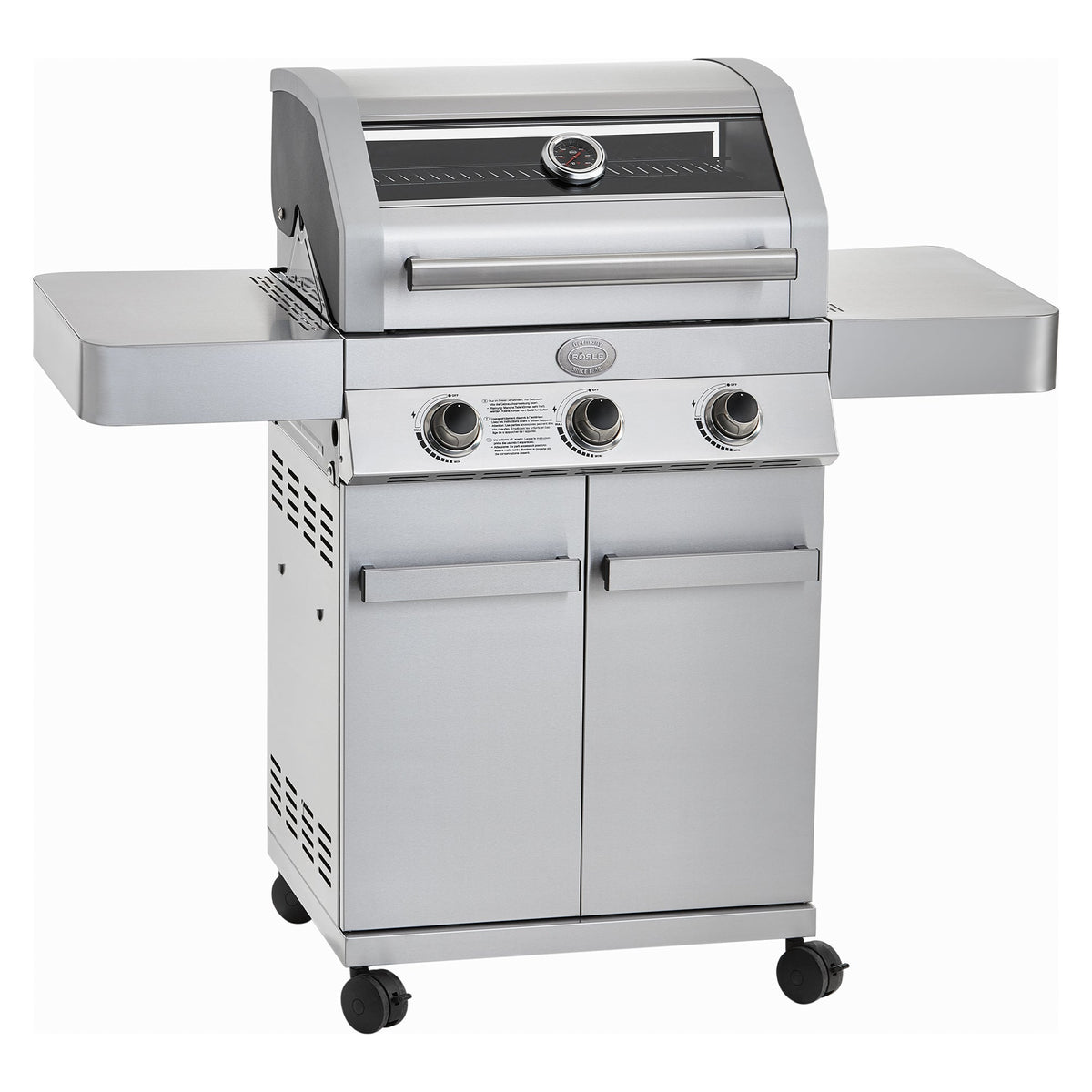 Rösle Gasgrill BBQ - Station Gourmet G3 Edelstahl 50mbar - grillstir.comRösle Gasgrill BBQ - Station Gourmet G3 Edelstahl 50mbarRöslegrillstir.com435434004293435439