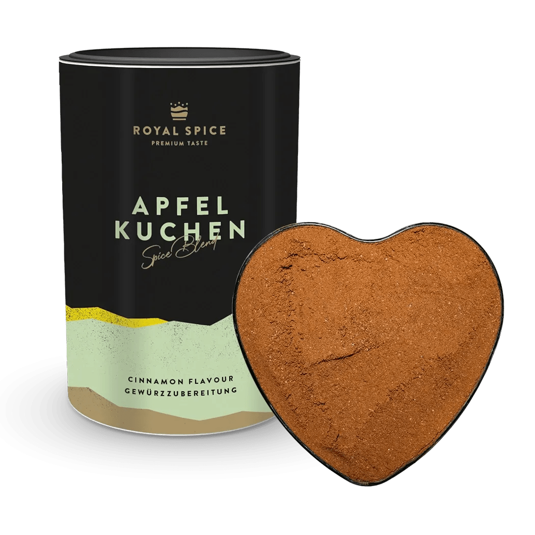 Royal Spice Apfelkuchen Gewürz, 70g Dose - grillstir.comRoyal Spice Apfelkuchen Gewürz, 70g DoseGewürzeRoyal Spicegrillstir.com