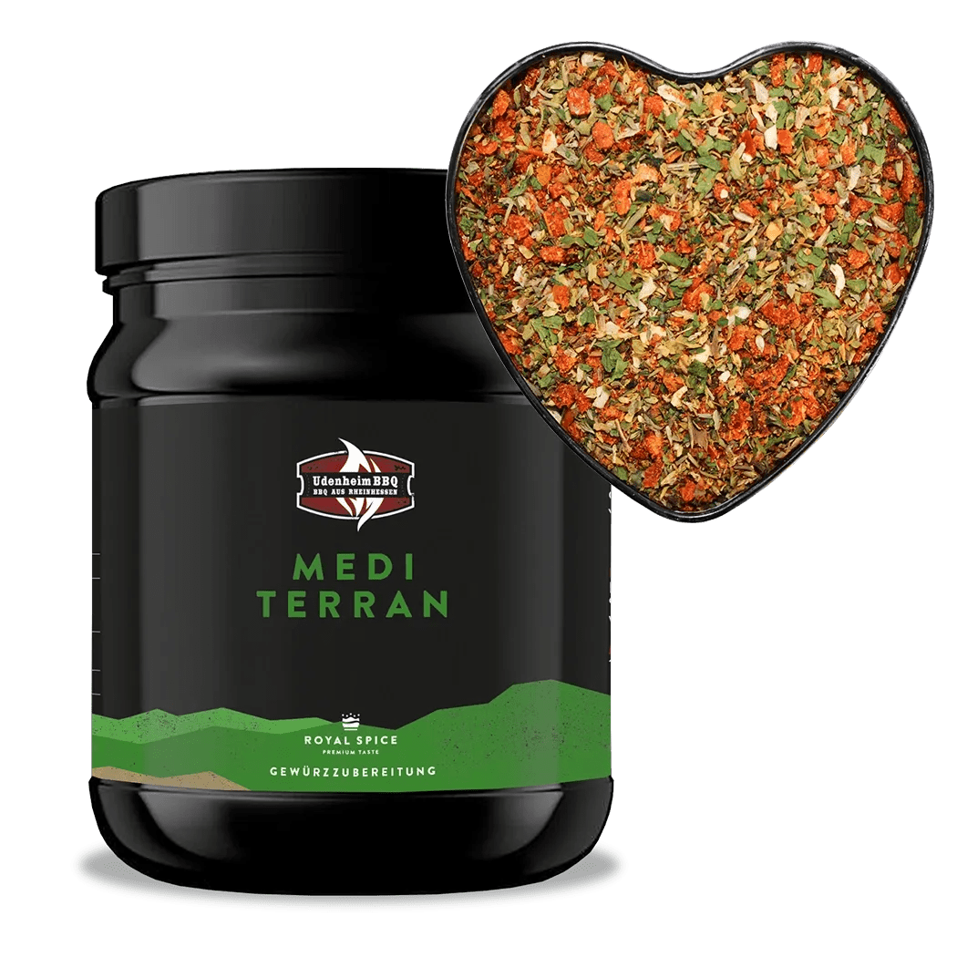 Royal Spice Mediterran, Gewürzzubereitung Udenheim BBQ, 400g XXL Dose - grillstir.comRoyal Spice Mediterran, Gewürzzubereitung Udenheim BBQ, 400g XXL DoseGewürzeRoyal Spicegrillstir.com