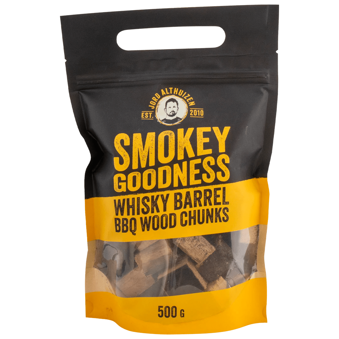 Smokey Goodness BBQ Wood Chunks - Whiskey - 500 g - grillstir.comSmokey Goodness BBQ Wood Chunks - Whiskey - 500 gSmokey Goodnessgrillstir.com