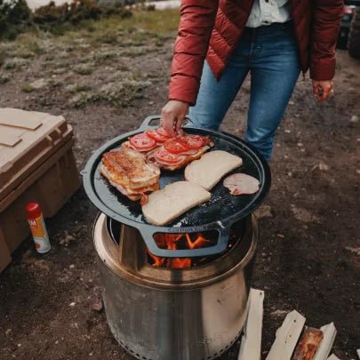 Solo Stove BONFIRE Gusseisen - Plancha - Large - grillstir.comSolo Stove BONFIRE Gusseisen - Plancha - LargeSolo Stovegrillstir.com
