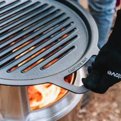 Solo Stove BONFIRE & YUKON Gusseisen - Grillrost - Large - grillstir.comSolo Stove BONFIRE & YUKON Gusseisen - Grillrost - LargeSolo Stovegrillstir.com