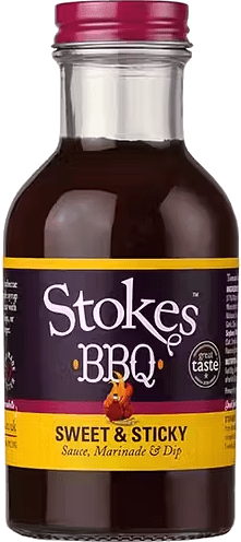 Stokes BBQ Sauce Sweet & Sticky - 250 ml - grillstir.comStokes BBQ Sauce Sweet & Sticky - 250 mlStokesgrillstir.com