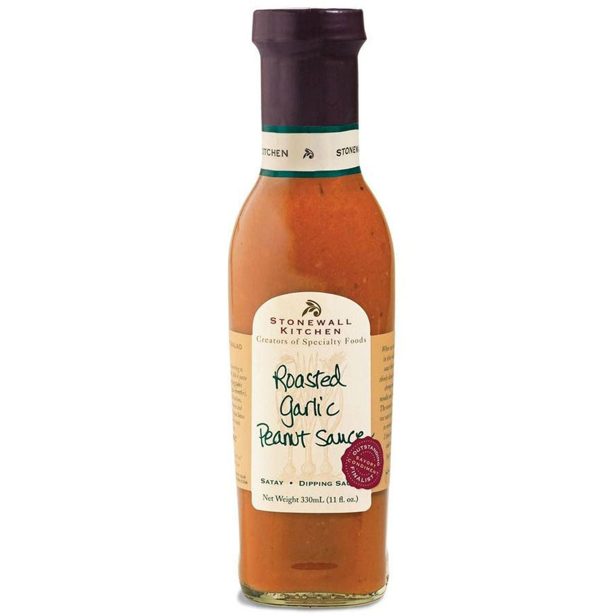 Stonewall Kitchen - Roasted Garlic Peanut Sauce - grillstir.comStonewall Kitchen - Roasted Garlic Peanut SauceStonewall Kitchengrillstir.com