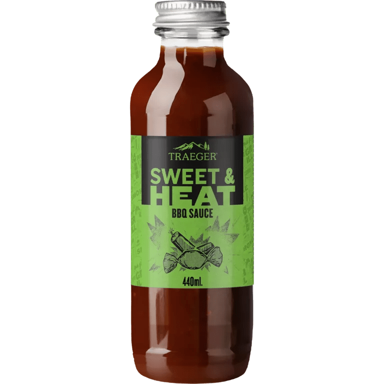 Traeger BBQ Sauce - Sweet & Heat, 440ml - grillstir.comTraeger BBQ Sauce - Sweet & Heat, 440mlTraegergrillstir.com