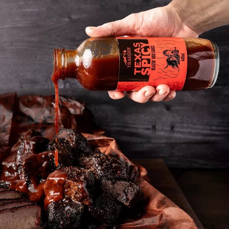 Traeger BBQ Sauce - Texas Spicy, 440ml - grillstir.comTraeger BBQ Sauce - Texas Spicy, 440mlTraegergrillstir.com