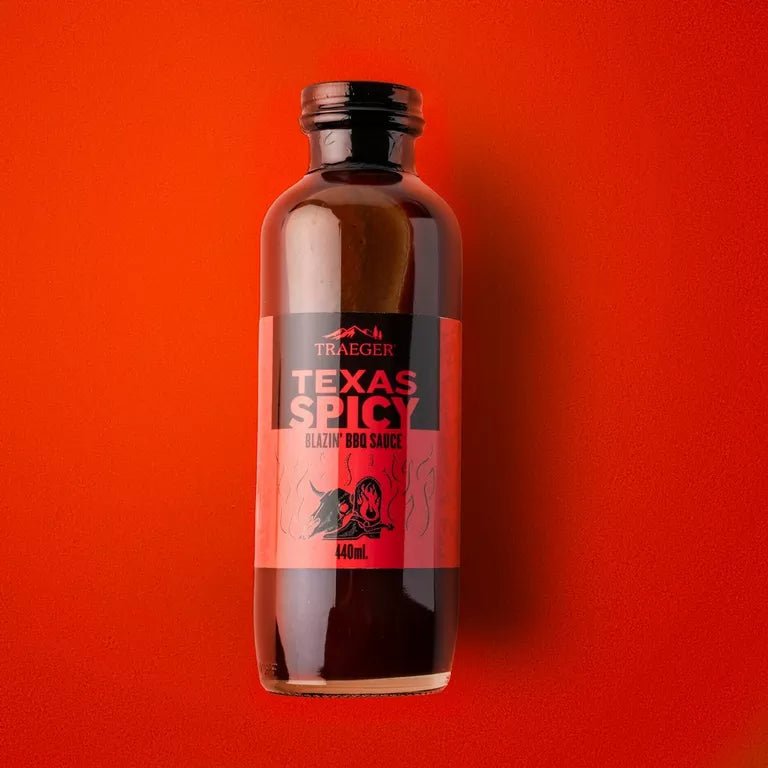 Traeger BBQ Sauce - Texas Spicy, 440ml - grillstir.comTraeger BBQ Sauce - Texas Spicy, 440mlTraegergrillstir.com